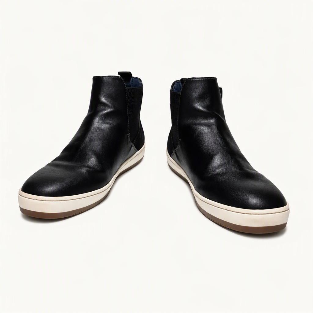 ALDO 알도 빈티지 가죽 레더 스웨이드 슬립온 첼시부츠 스니커즈 부츠 US 9 270