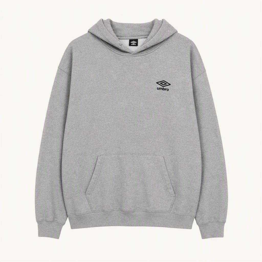 엄브로 그레이 후드티 XL