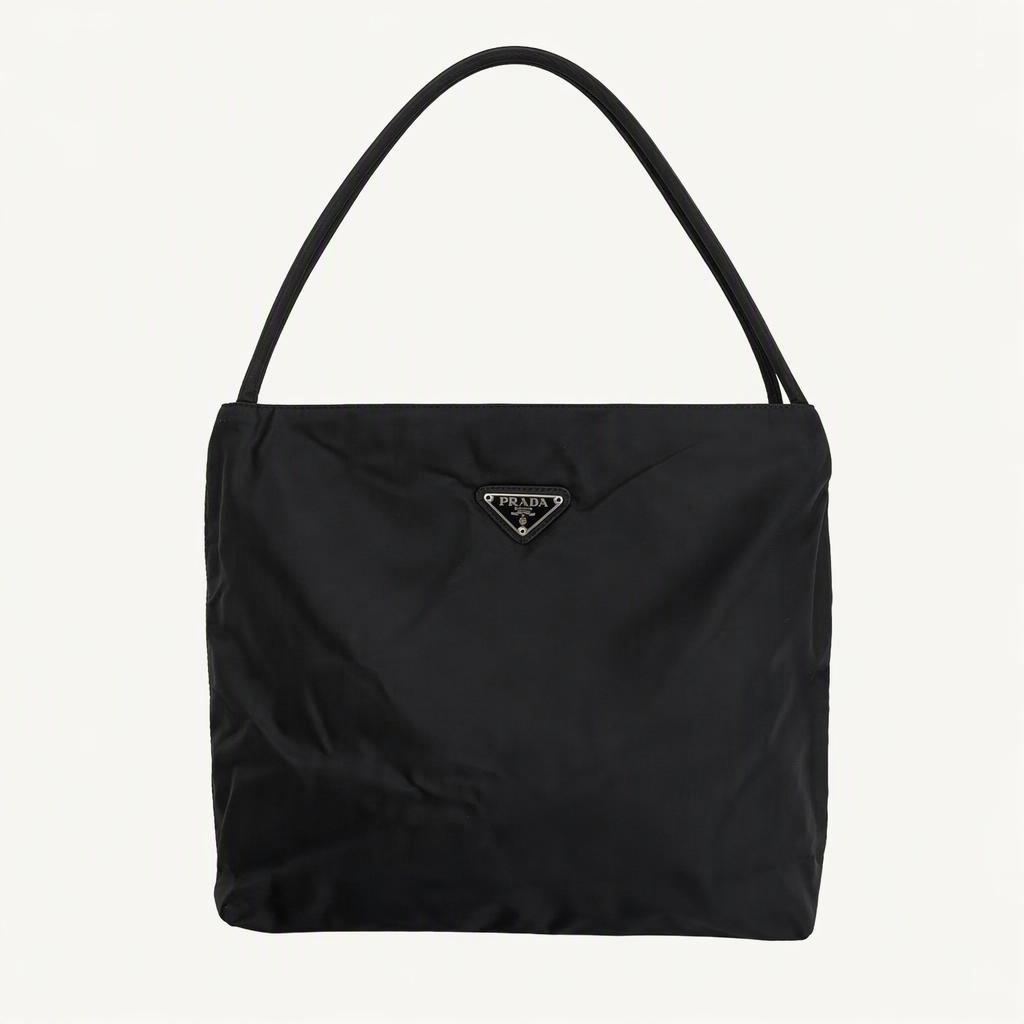 Prada 프라다 블랙 포코노 나일론 숄더백