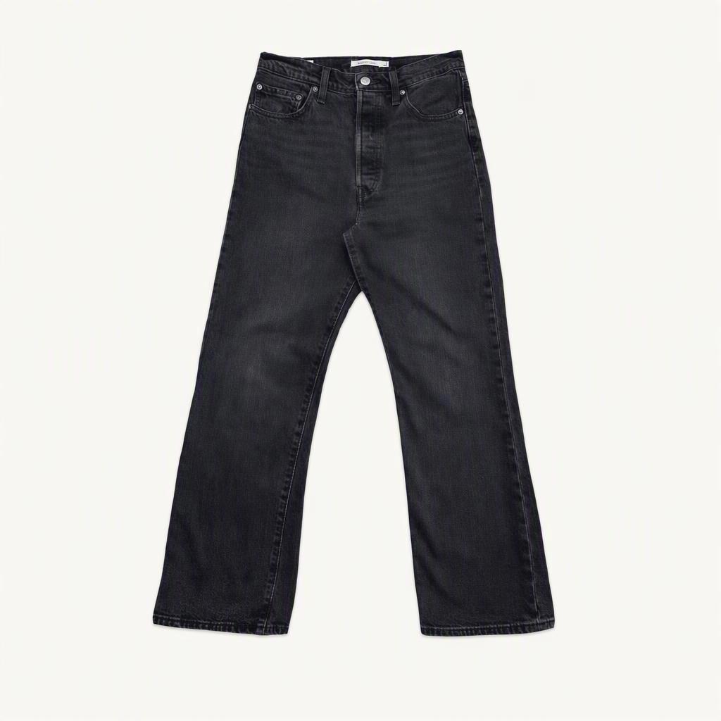LEVI'S 프리미엄 오리지널 핏 블랙 진 28