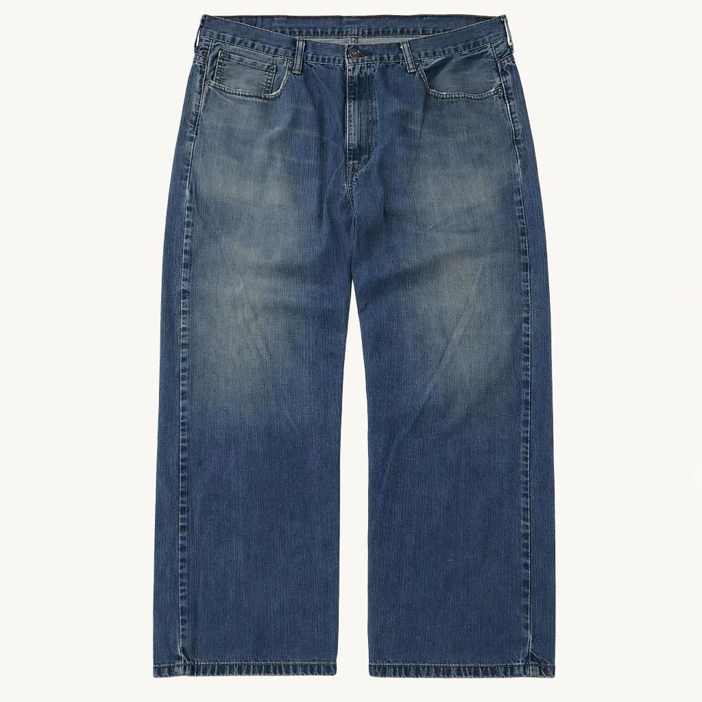 CC466 38 리바이스 569 00s 블랭크탭 루즈 스트레이트 데님 팬츠 바지