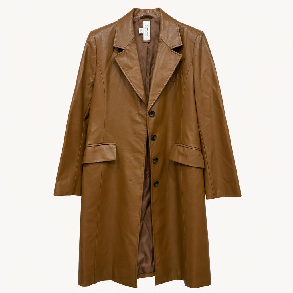 DEREK LAM 10 CROSBY 인조 가죽 자켓