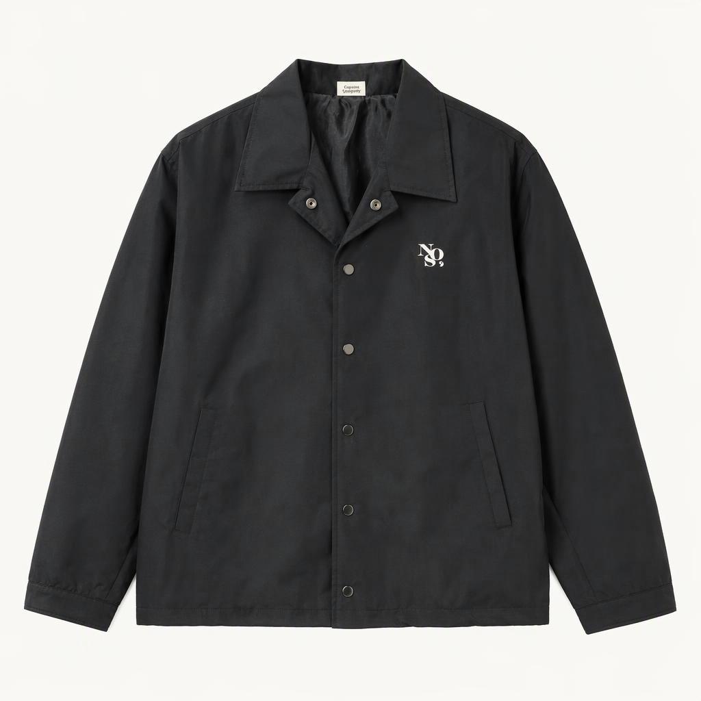 NOS(손흥민 브랜드)코치자켓 블랙 XL
