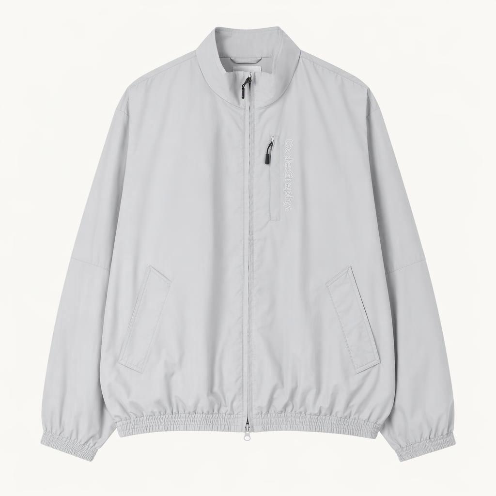 (L-XL) 코드그라피 집업 바람막이 점퍼자켓 투웨이-H40023