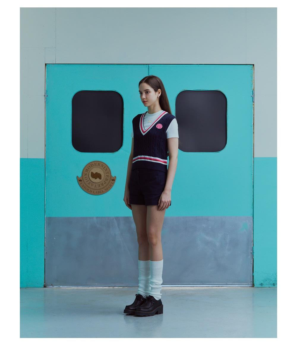 언톨드레이블 니트조끼 7
