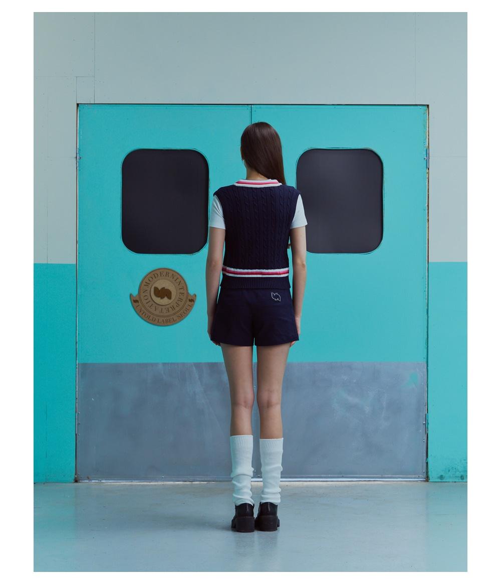 언톨드레이블 니트조끼 8