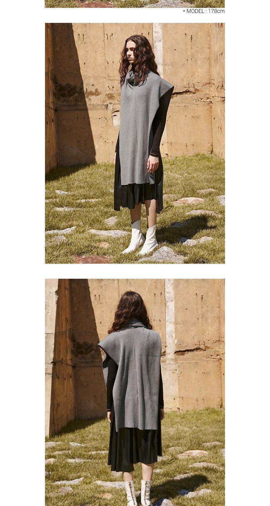 언톨드레이블 니트조끼 6