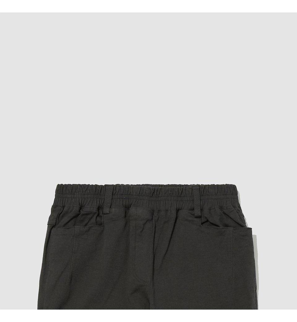 일자 밴딩 코튼 팬츠 4