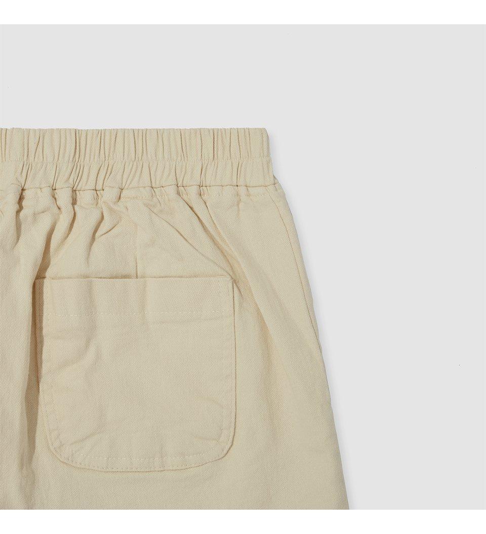 백 밴딩 테이퍼드 팬츠 5