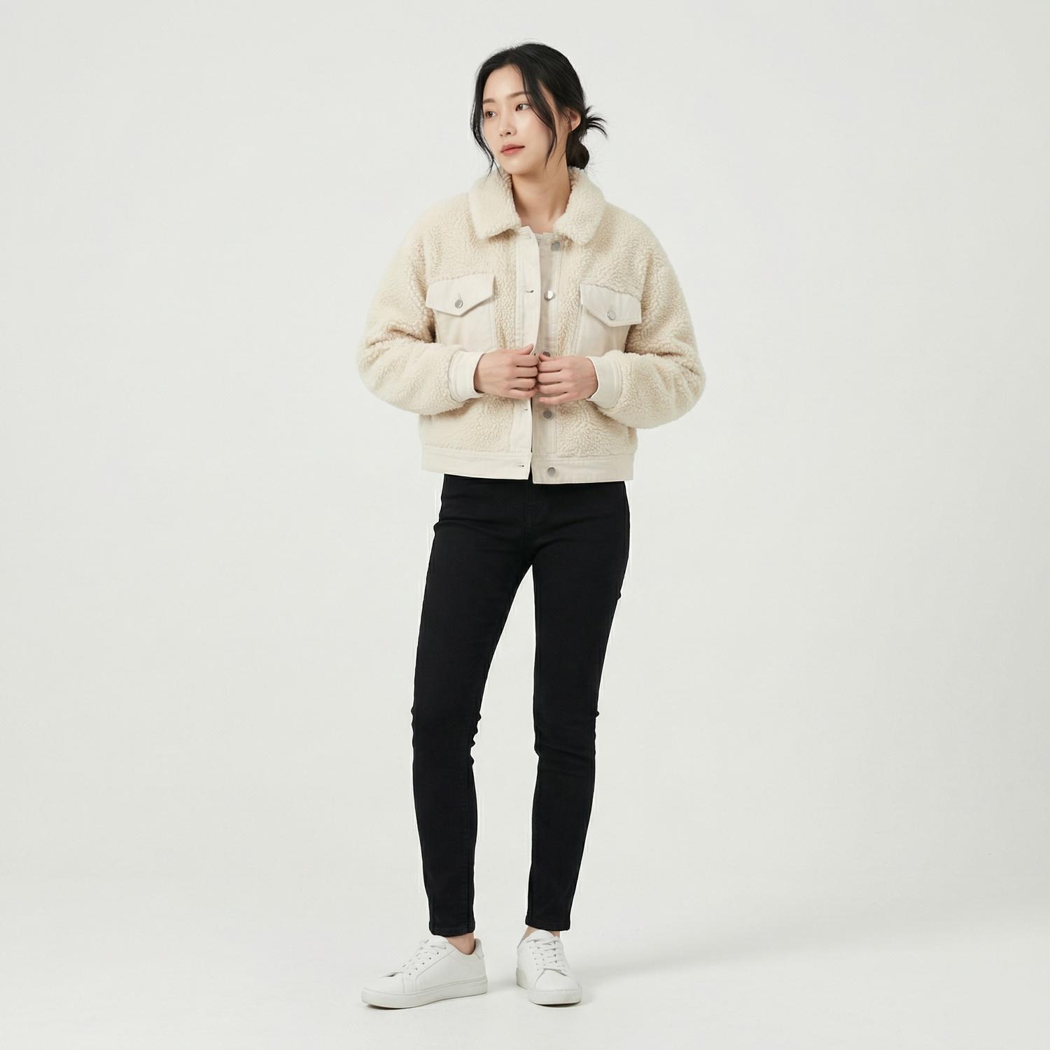 자라 플리스재킷 1