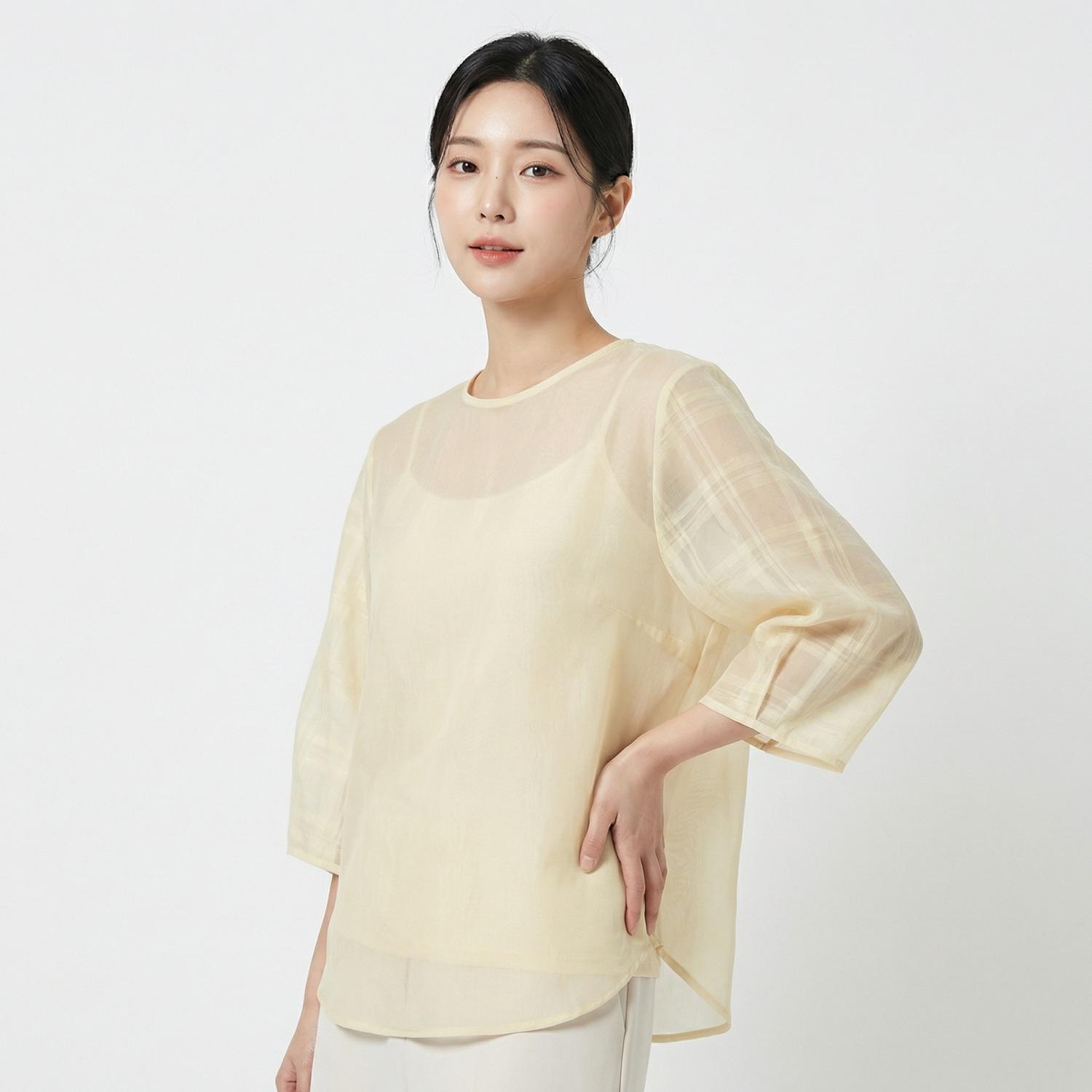 시스템 블라우스 1
