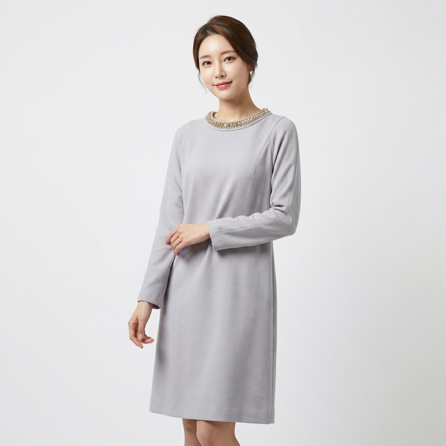 쁘렝땅 미디원피스 1