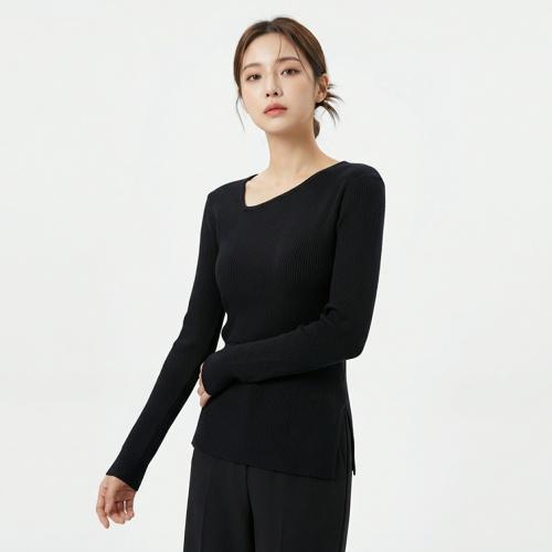 룩캐스트 브이넥니트