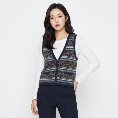 써스데이아일랜드 캐주얼조끼