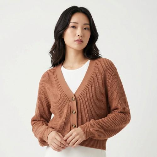 앤아더스토리즈 브이넥카디건