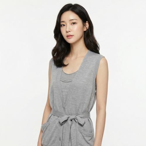 온앤온 숄카디건