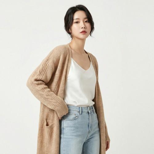 써스데이아일랜드 숄카디건