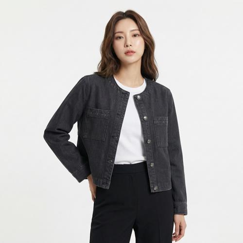 시슬리 데님재킷