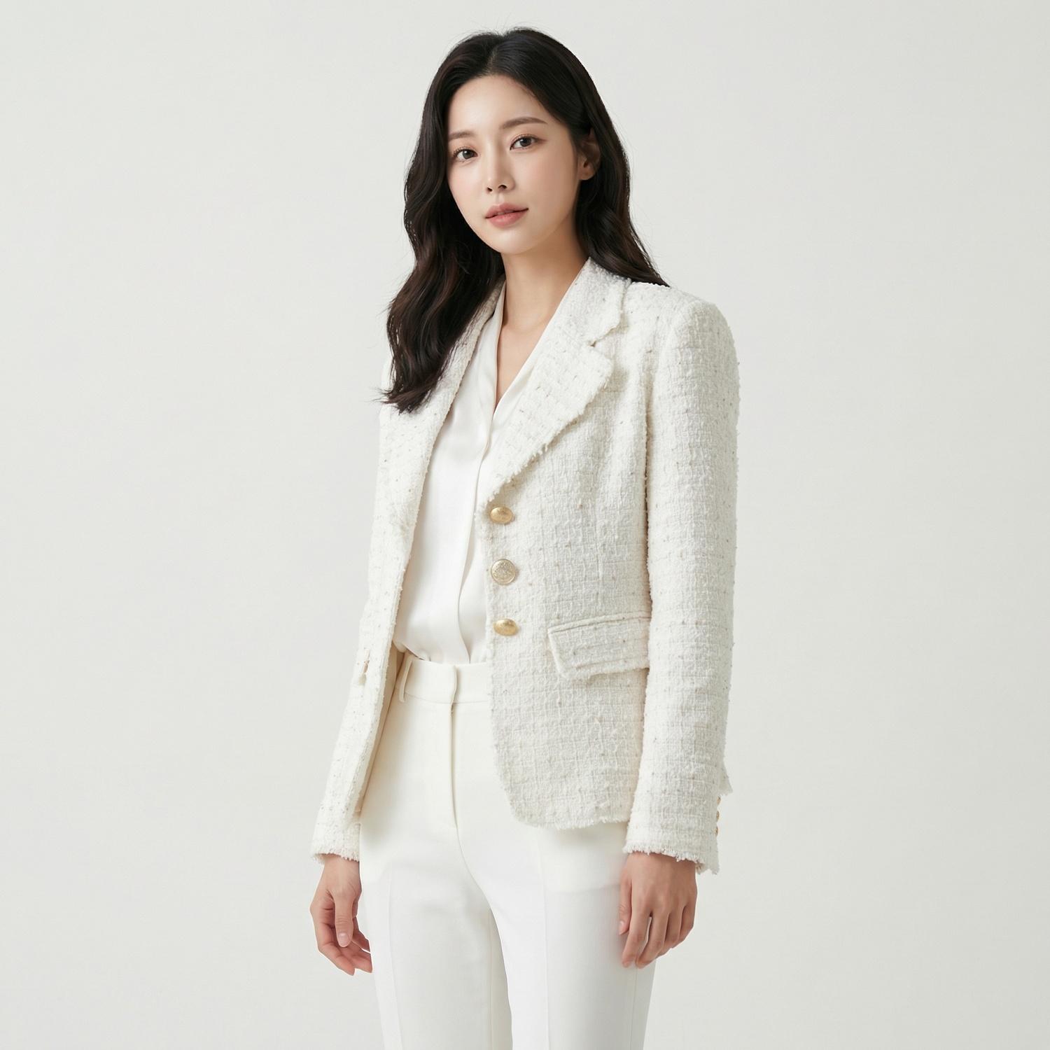 딘트 트위드재킷 1