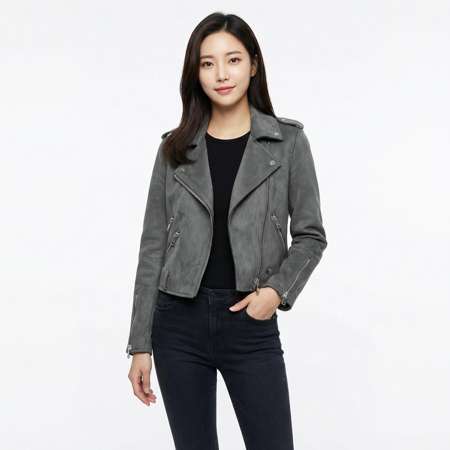 자라 베이직 라이더재킷 1