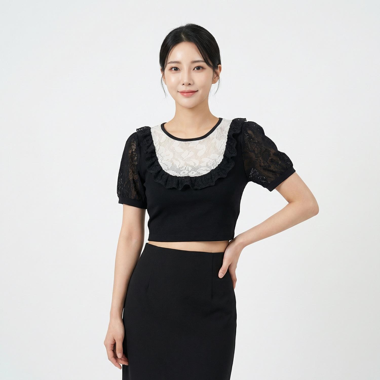 자라 라운드니트 1