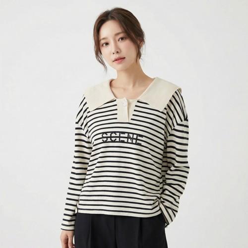 시스템 긴팔티셔츠