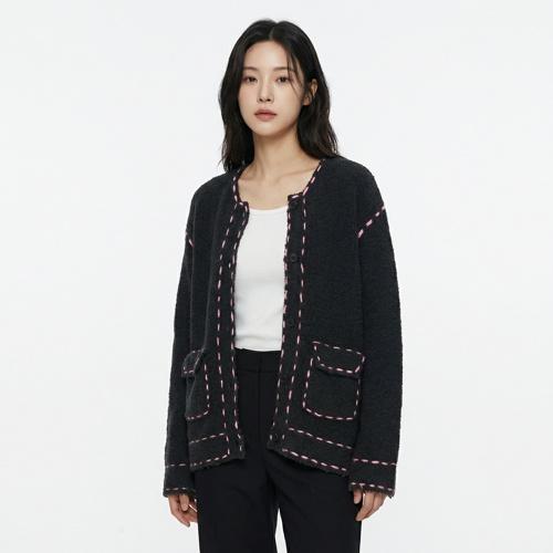 더오픈프로덕트 라운드카디건