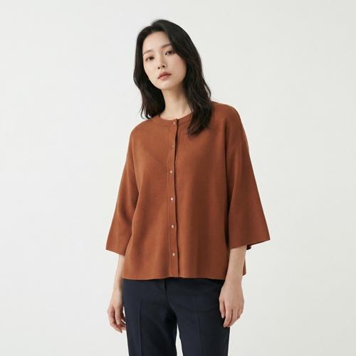 구호 라운드카디건