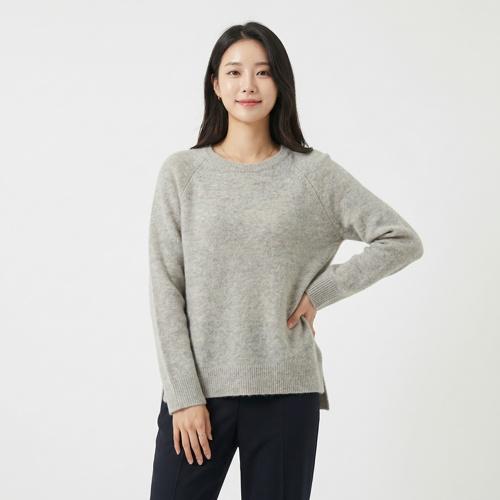 모노크롬 라운드니트