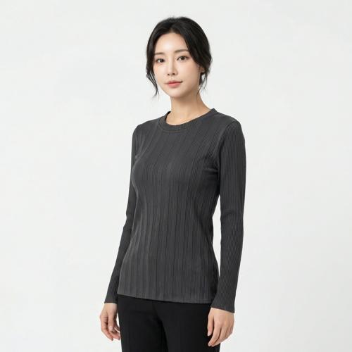 플리츠미 긴팔티셔츠