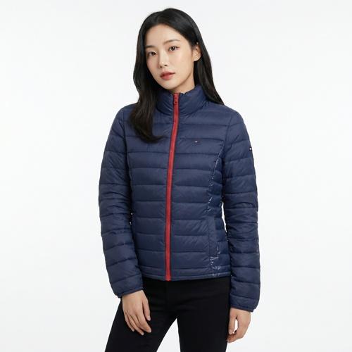 힐피거 데님 패딩점퍼