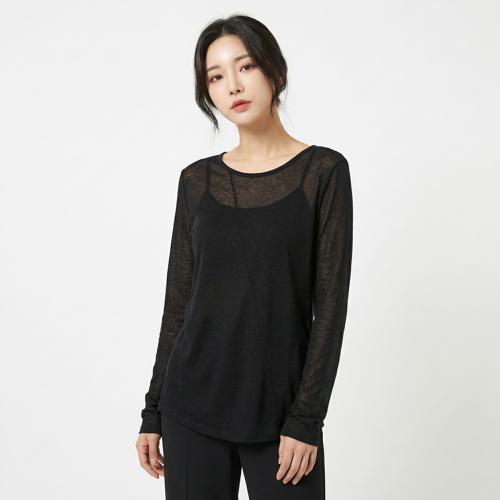 타임 긴팔티셔츠