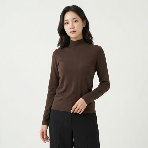 더캐시미어 긴팔티셔츠