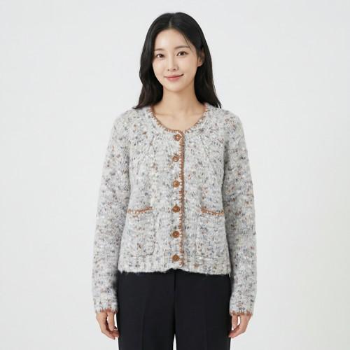 르니나 라운드카디건