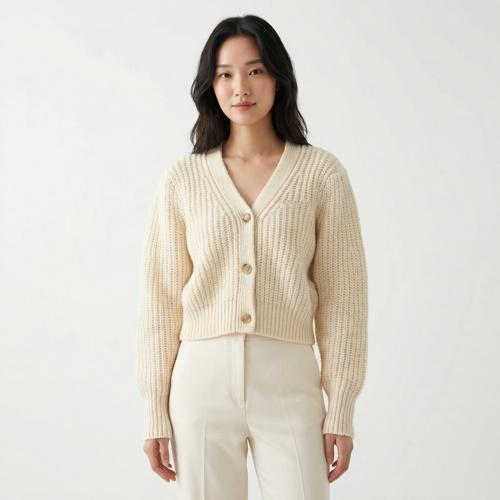 앤아더스토리즈 브이넥카디건