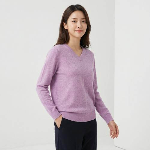 더아이잗 브이넥니트