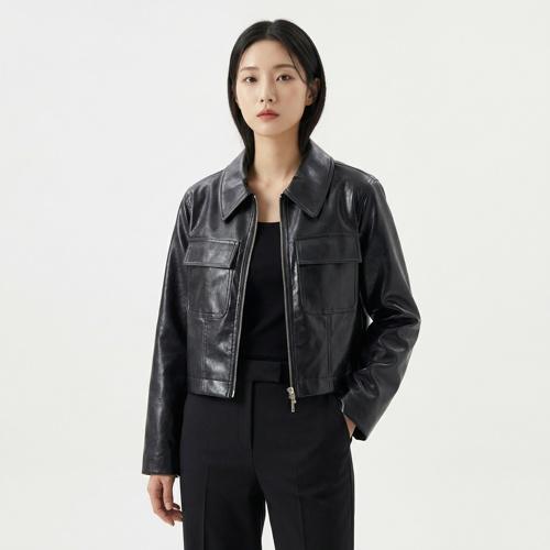 오로 가죽재킷