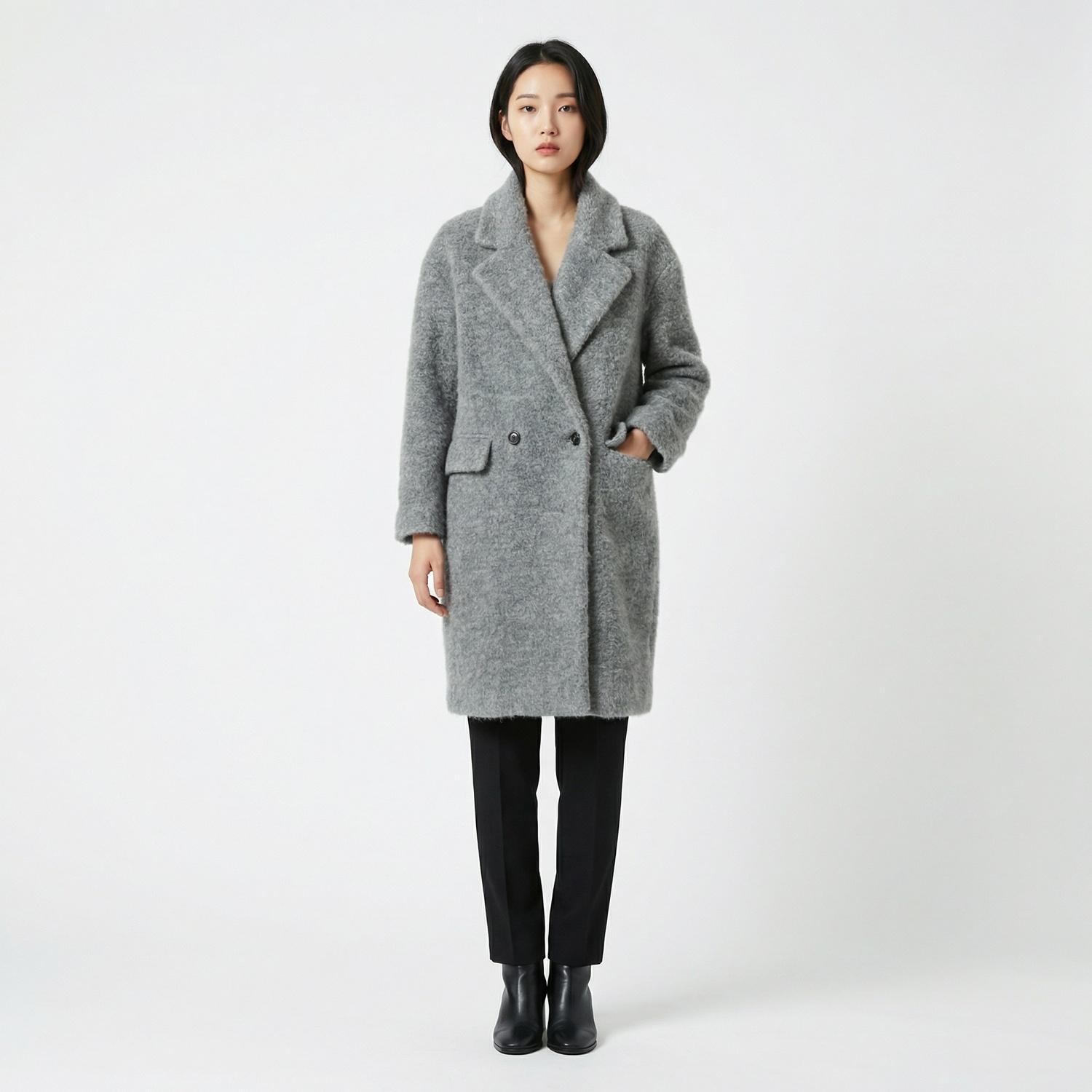 자라 베이직 더블코트 1