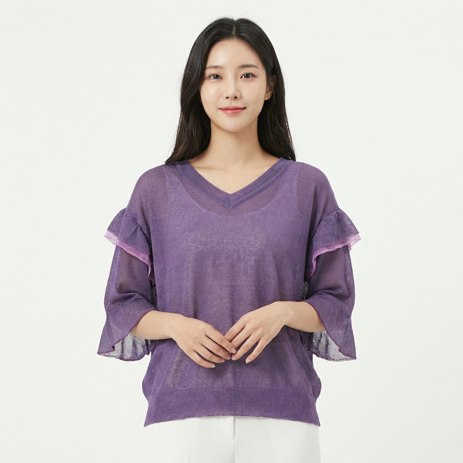 오즈세컨 브이넥니트 1