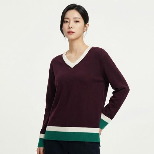 빈폴 브이넥니트