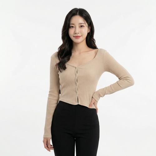 쓰리타임즈 라운드카디건
