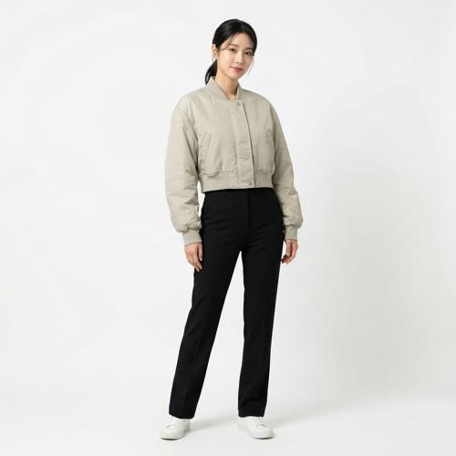 자라 패딩점퍼