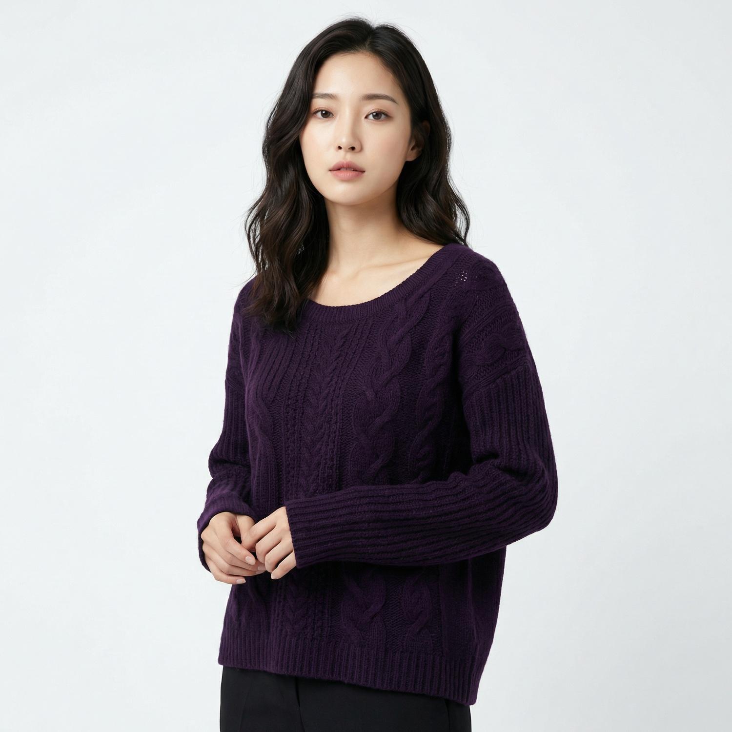 랙앤본 라운드니트 1