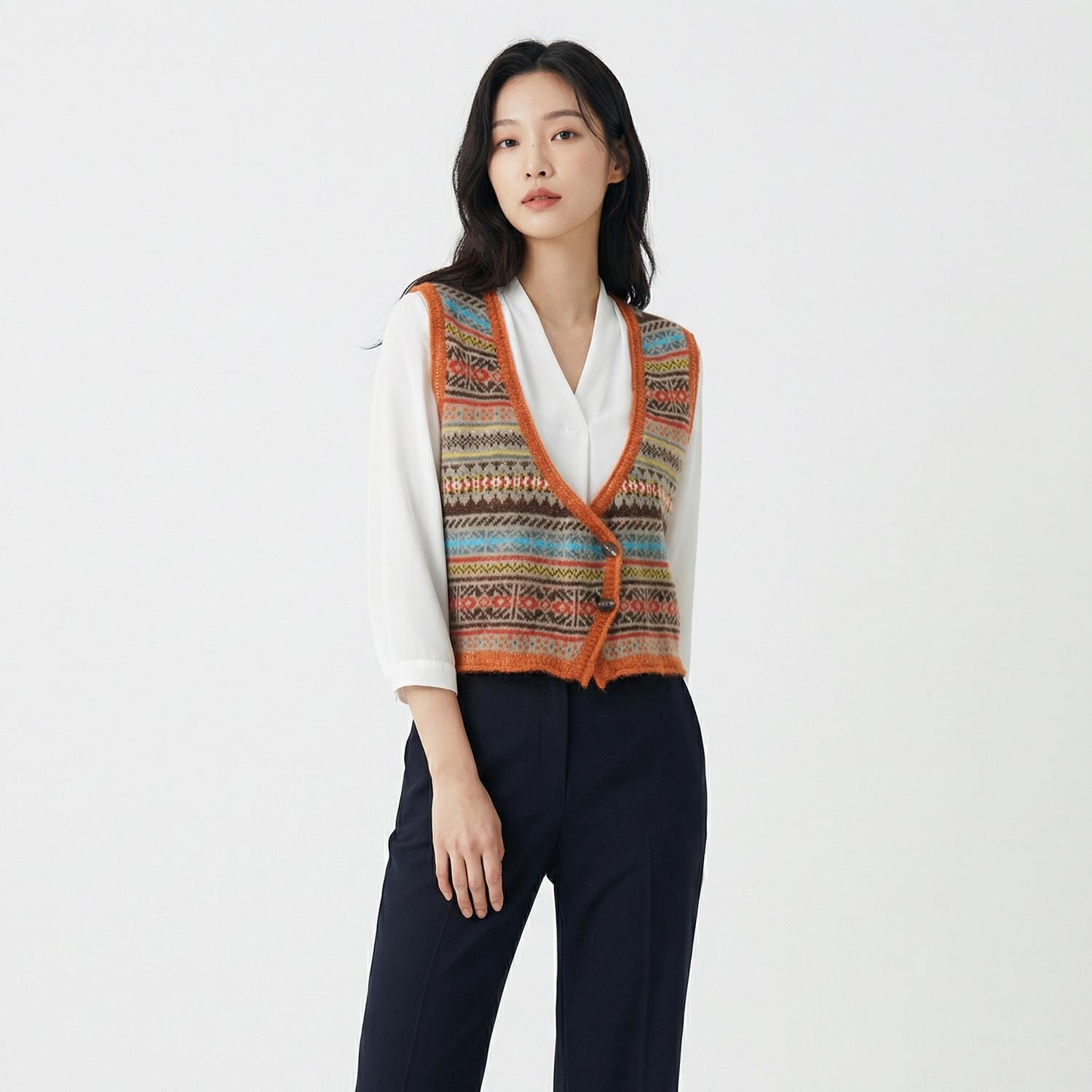 써스데이아일랜드 캐주얼조끼 1