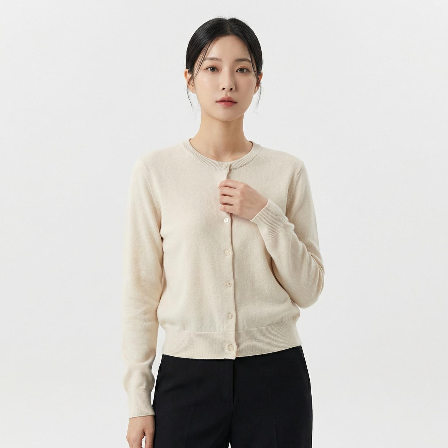 스파오 라운드카디건 1