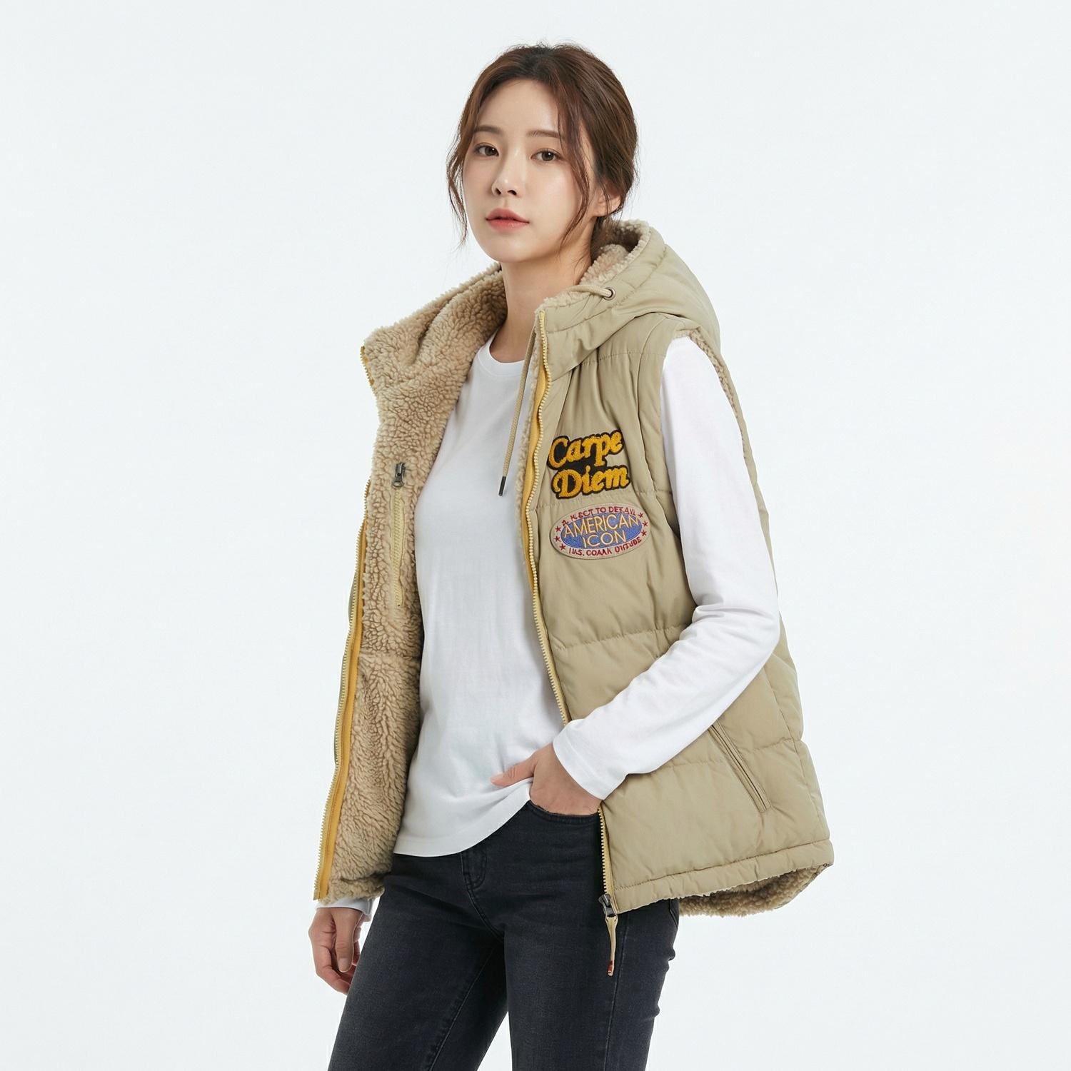 지프 패딩조끼 1