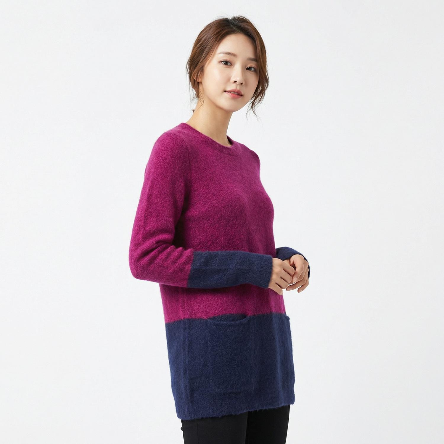 스타일 베네통 라운드니트 1
