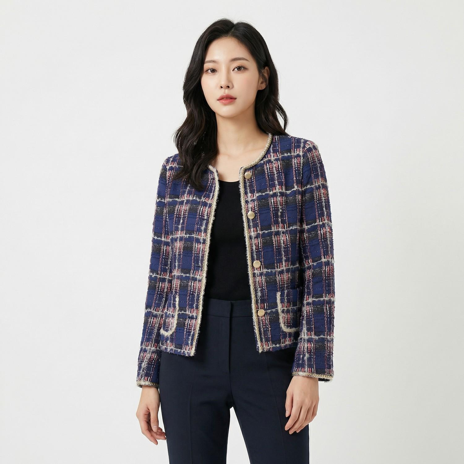 마인 트위드재킷 1