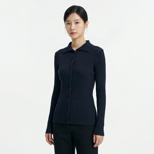 레이스 칼라카디건