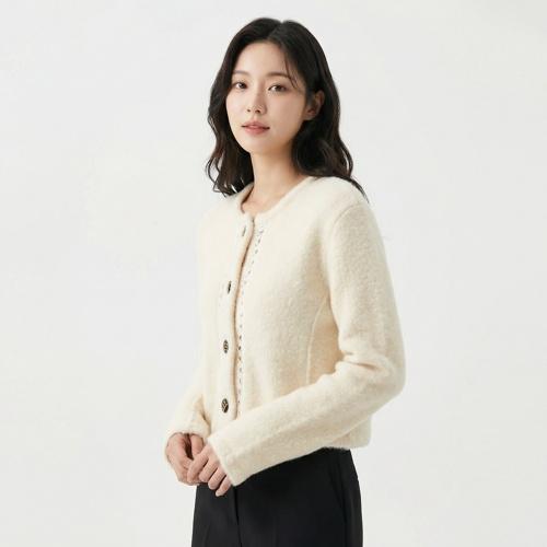 오브제 라운드카디건